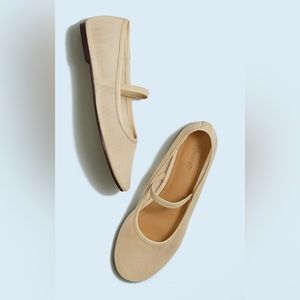 Madewell - The Greta Round-Toe Ballet Flat in Mesh
